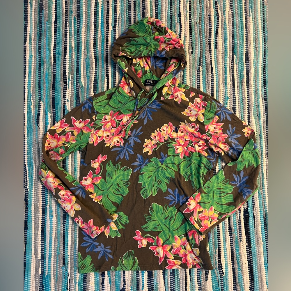 Polo Ralph Lauren Men’s Tropical Hooded T-Shirt